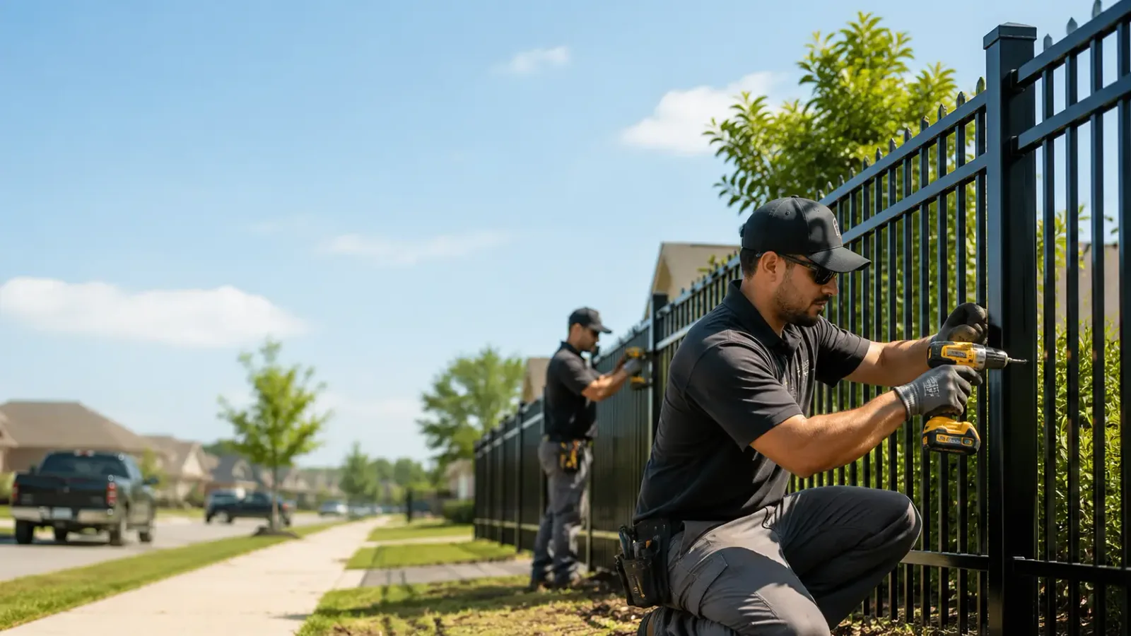Metal Fence Installation in Etowah, AR